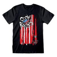 WWE T-Shirt Cody Flag Size S