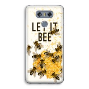 Let it bee: LG G6 Transparant Hoesje