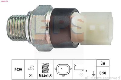 Oliedruksensor 1800179