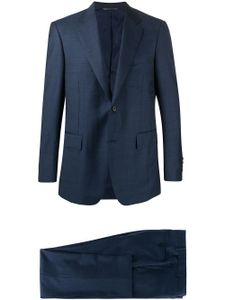 Canali costume classique en laine - Bleu