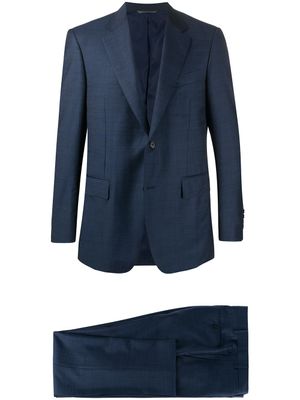 Canali costume classique en laine - Bleu