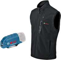 Bosch Blauw ghv 12 + 18v xa | verwarmde bodywarmer 3xl | zonder accu's & lader 06188000ef