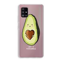 Avocuddle: Samsung Galaxy A51 5G Transparant Hoesje