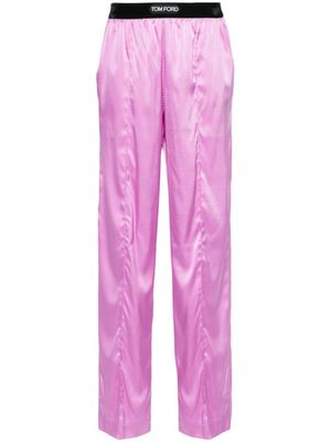 TOM FORD pantalon à coupe droite - Violet