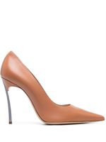 Casadei escarpins Blade Tiffany en cuir 110 mm - Marron - thumbnail