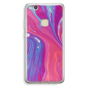Paarse stroom: Huawei Ascend P10 Lite Transparant Hoesje