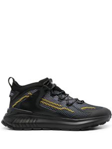 Tod's baskets à empiècements en mesh - Noir