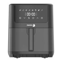 Olievrije frituurpan - FAGOR - Airfryer FGR65 - Inhoud 6,5L - 8 kookprogramma's - 1600W