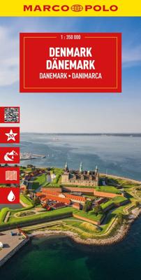 Wegenkaart - landkaart Denmark - Denemarken | Marco Polo