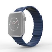 Siliconen Loop bandje - Donkerblauw - Geschikt voor Apple Watch 42mm / 44mm / 45mm / 49mm - thumbnail