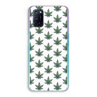 Weed: Oppo A72 Transparant Hoesje