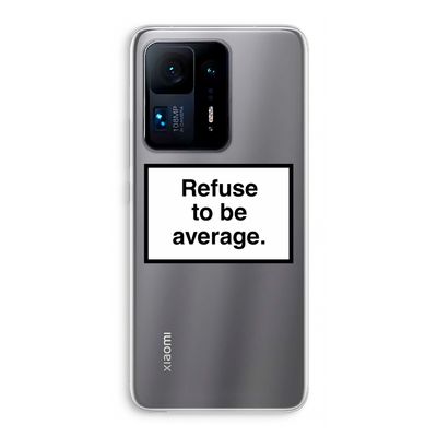Refuse to be average: Xiaomi Mi Mix 4 Transparant Hoesje