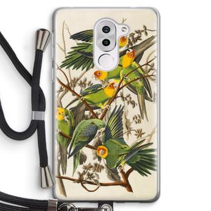 Carolinaparkiet: Honor 6X Transparant Hoesje met koord