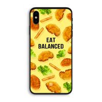 Eat Balanced: iPhone XS Biologisch afbreekbaar hoesje