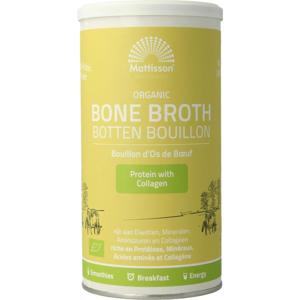 Mattisson Organic beef bone broth botten bouillon bio