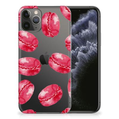Apple iPhone 11 Pro | Siliconen Case | Pink Macarons