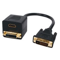 DVI-D Male DVI-D & HDMI Female cable (CAB-TCM564) - thumbnail