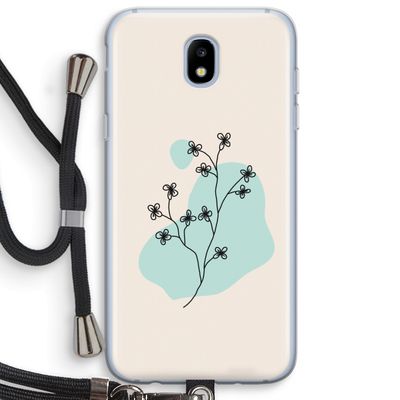 Love your petals: Samsung Galaxy J5 (2017) Transparant Hoesje met koord