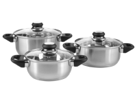 SILVERCREST RVS pannenset