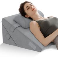 3-delige Wigkussenset Orthopedische Steunkussens Verstelbare Schuimkussens Geschikt voor Bedden