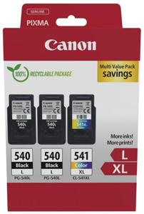 Canon inktcartridge 2 x PG-540L + 1 x CL-541XL, 300 - 400 pagina&apos;s, OEM 5224B017, 4 kleuren