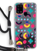 8-bit N°2: Samsung Galaxy M31 Transparant Hoesje met koord