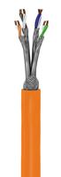Goobay 91889 netwerkkabel Oranje 250 m Cat7a S/FTP (S-STP) - thumbnail