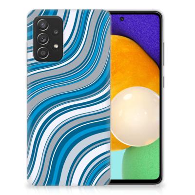 Samsung Galaxy A52 (5G/4G) | TPU bumper | Waves Blue