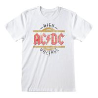 AC/DC T-Shirt Vintage High Voltage Size L