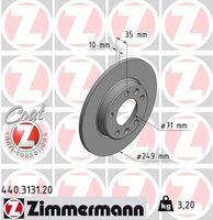 Remschijf Coat Z 440313120