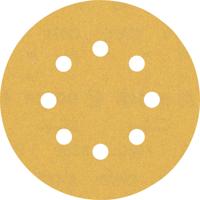 Bosch Accessoires expert c470 schuurpapier voor excenterschuurmachines 125 mm, 8 gaten, k180 50-delig - 1 stuk(s) - 2608900913