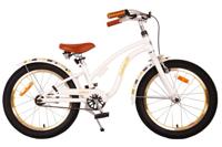 Volare miracle cruiser kinderfiets - meisjes - 18 inch - wit - prime collection