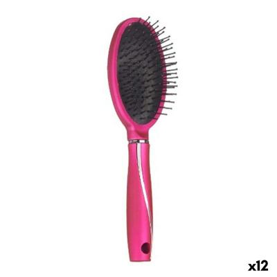Borstel Berilo Fuchsia Siliconen Plastic (12 Stuks)