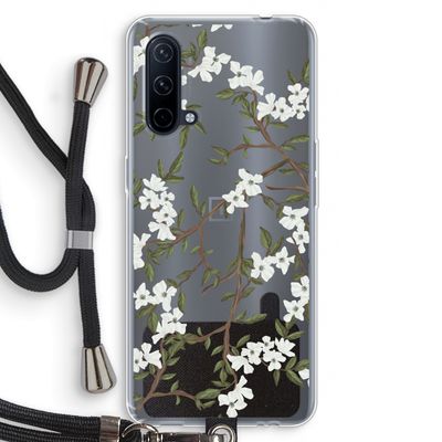 Blossoming spring: OnePlus Nord CE 5G Transparant Hoesje met koord