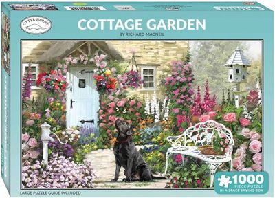 Cottage Garden Puzzel 1000 Stukjes Cottage Garden Puzzel 1000 Stukjes