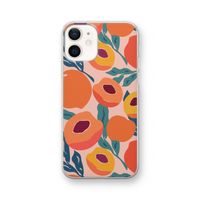 Perzik: iPhone 12 Transparant Hoesje