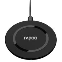 Rapoo XC140 Draadloze QI Inductielader + Lader Zwart - thumbnail