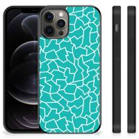 iPhone 12 Pro Max Case Cracks Blue