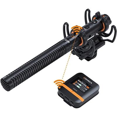 Comica CVM-VM40 Draadloze shotgun microfoon + 32GB onboard rec.