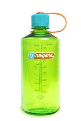 Nalgene Narrow Mouth Sustain 1L Drinkfles Pear 1L