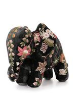 Anke Drechsel peluche à broderies - Noir