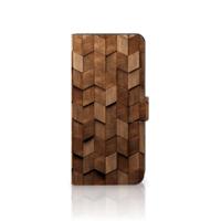 Book Style Case voor OPPO Find X6 Wooden Cubes