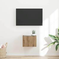 TV Wandkast Ambachtelijk eiken 60 x 31 x 29.5 cm Bewerkt hout