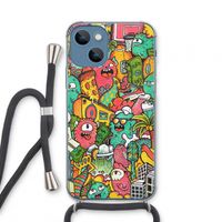 Vexx City: iPhone 13 mini Transparant Hoesje met koord