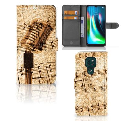 Motorola Moto G9 Play | E7 Plus | Telefoonhoesje met foto | Bladmuziek