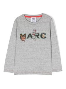 Marc Jacobs Kids x Looney Tunes t-shirt à logo imprimé - Gris