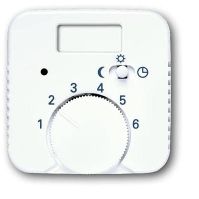 Busch-Jaeger 2CKA001710A3710 Temperatuurregelaar Afdekking Reflex SI Zuiver wit (RAL 9010), Wit 1 stuk(s)