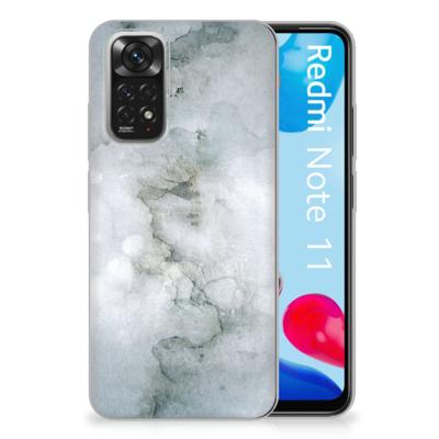 Hoesje maken Xiaomi Redmi 10 | Redmi Note 11 4G Painting Grey Hoesje maken Xiaomi Redmi 10 | Redmi Note 11 4G Painting Grey