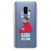 Sleigh Bells Ring: Samsung Galaxy S9 Plus Transparant Hoesje