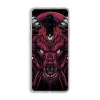 Hell Hound and Serpents: OnePlus 8 Transparant Hoesje